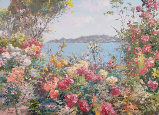 Roses by the Sea